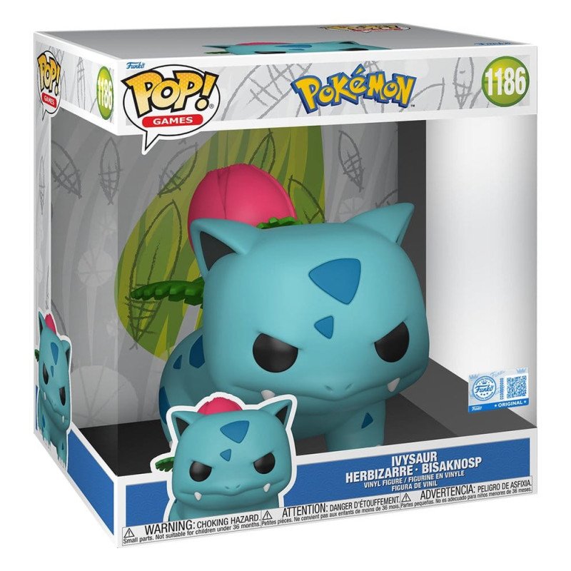 Funko pop jumbo: pokemon - ivysaur