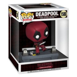 Funko pop deluxe marvel deadpool deadpool on bridge