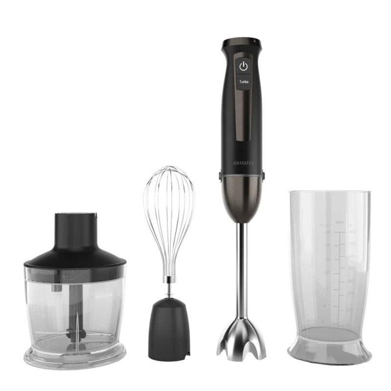 Batidora de mano aiwa kenkiri 1500 plus 1500w + vaso
