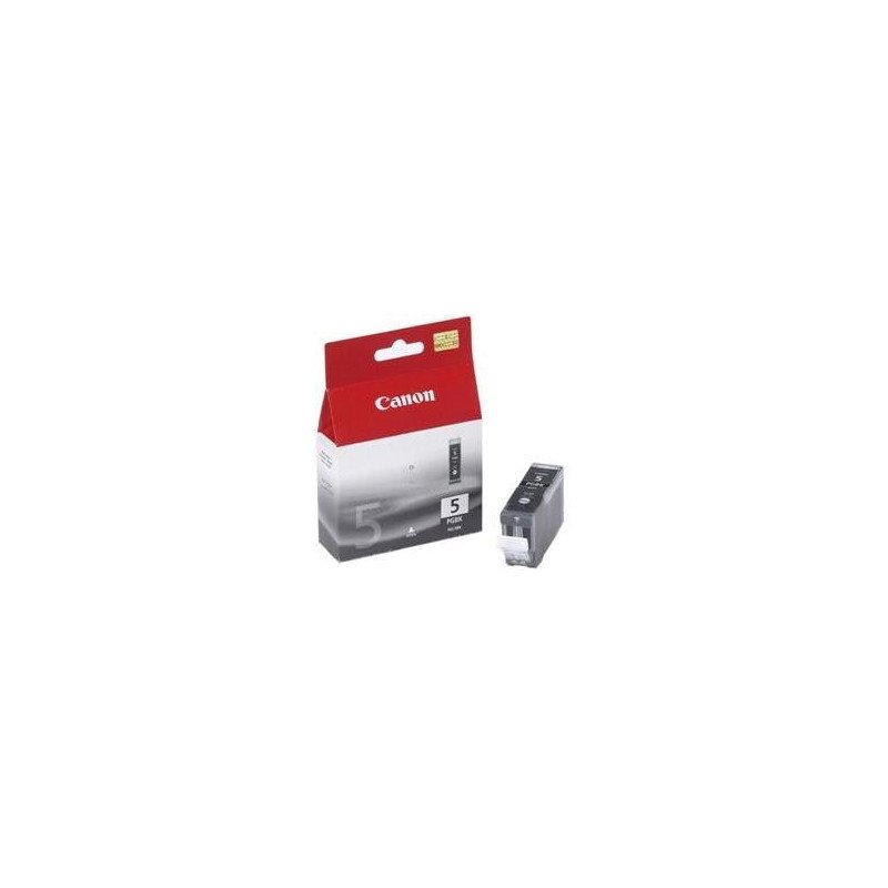 Cartucho tinta canon pgi 5 negro pigmentado 26ml pixma 4200 - 5200 mp 500 - 800