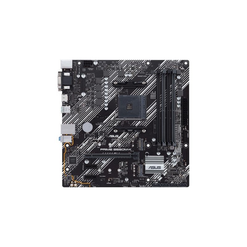 Placa base asus amd prime b550m - k m - atx - 4x ddr4 - 4x sata 6gb - s - 6x usb 3.2 90mb14v0 - m0eay0