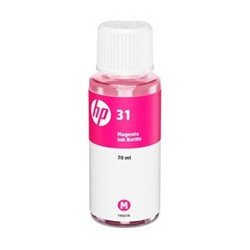 Botella tinta hp 31 magenta 70ml 8000 paginas
