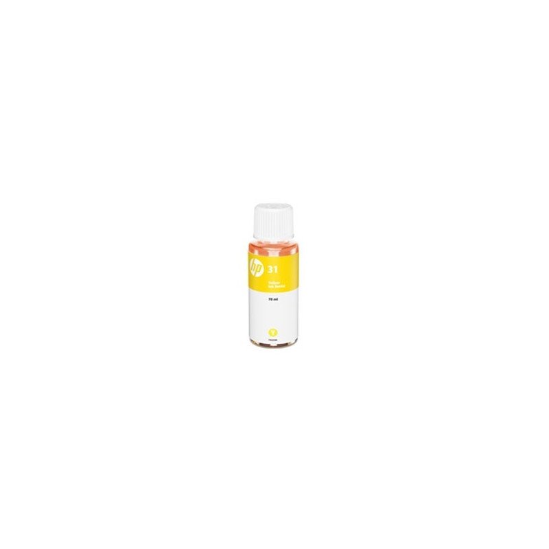 Botella tinta hp 31 amarilla 70ml 8000 paginas