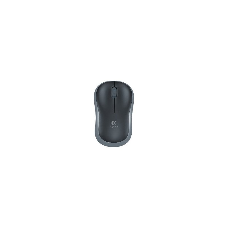 Mouse raton logitech m185 optico wireless inalambrico gris 2.4ghz