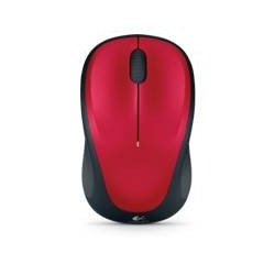 Mouse raton logitech m235 optico wireless inalambrico rojo