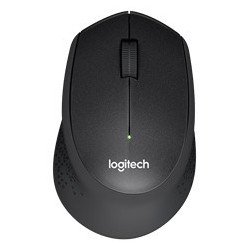 Mouse raton logitech m330 optico wireless inalambrico silent plus gris