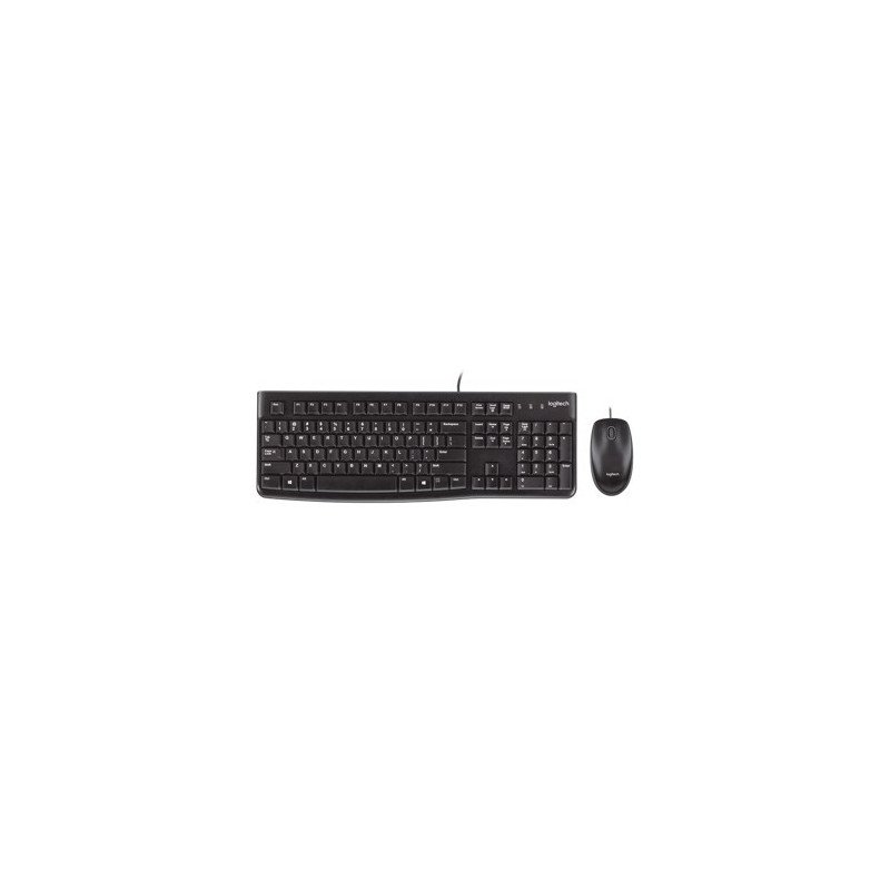 Teclado + mouse logitech mk120 usb 2.0 frances