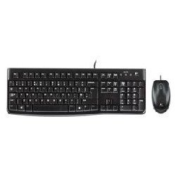 Teclado + mouse logitech mk120 usb 2.0 ingles