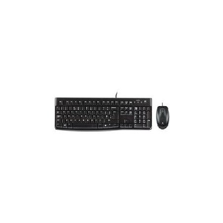 Teclado + mouse logitech mk120 usb 2.0 ingles