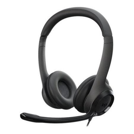Auriculares con microfono logitech headset h390 usb