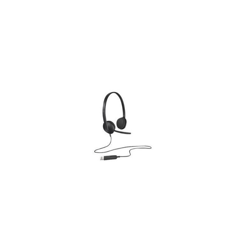 Auriculares con microfono logitech headset h340 usb