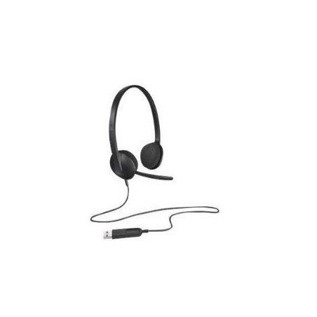 Auriculares con microfono logitech headset h340 usb