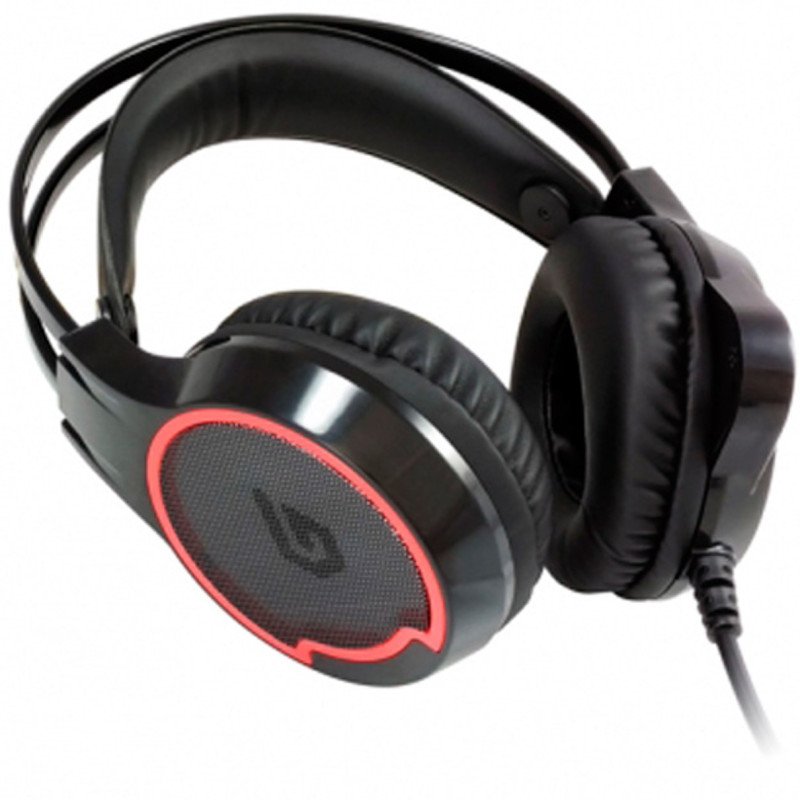Auricular gaming conceptronic athan01b 7.1 luces led 7 colores para pc - ps4