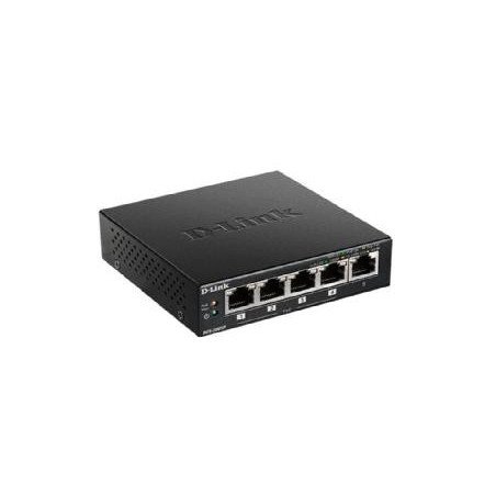 Switch 5 puertos 10 - 100 - 100 poe 60w d - link