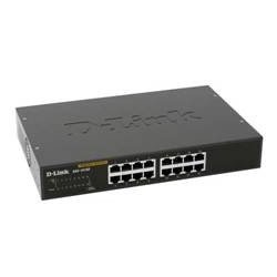 Switch 16port 10 - 100 - 1000 gibabit metal copper desktop switch d - link