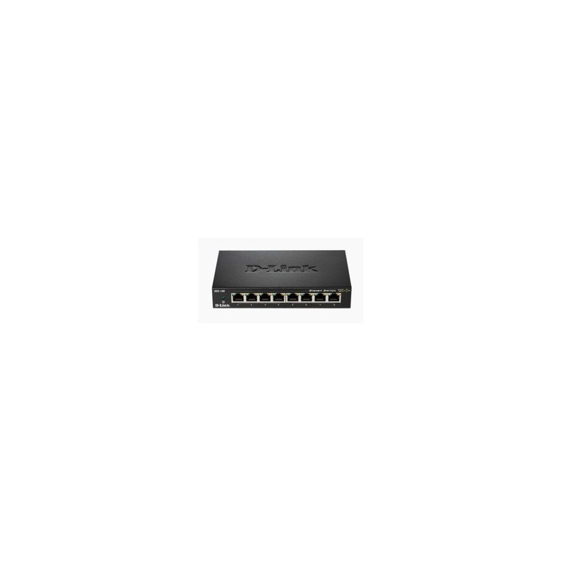 Switch 8 ptos 10 - 100 - 1000 dgs - 108 d - link metal