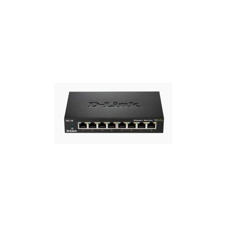 Switch 8 ptos 10 - 100 - 1000 dgs - 108 d - link metal