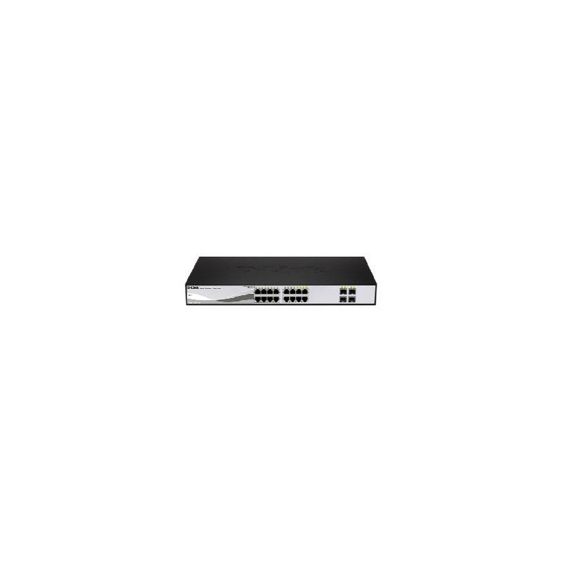 Switch d - link 16 puertos dgs - 1210 - 16 10 - 100 - 1000 +4ptos. sfp layer 2 smart iii