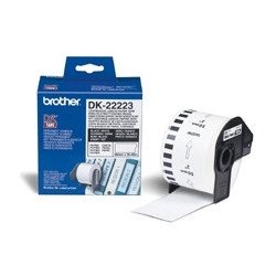 Etiquetas cinta continua brother blanca dk22223 ql - 500a ql - 500bw ql - 560 ql - 570 ql - 580n ql - 1050 ql - 1060n