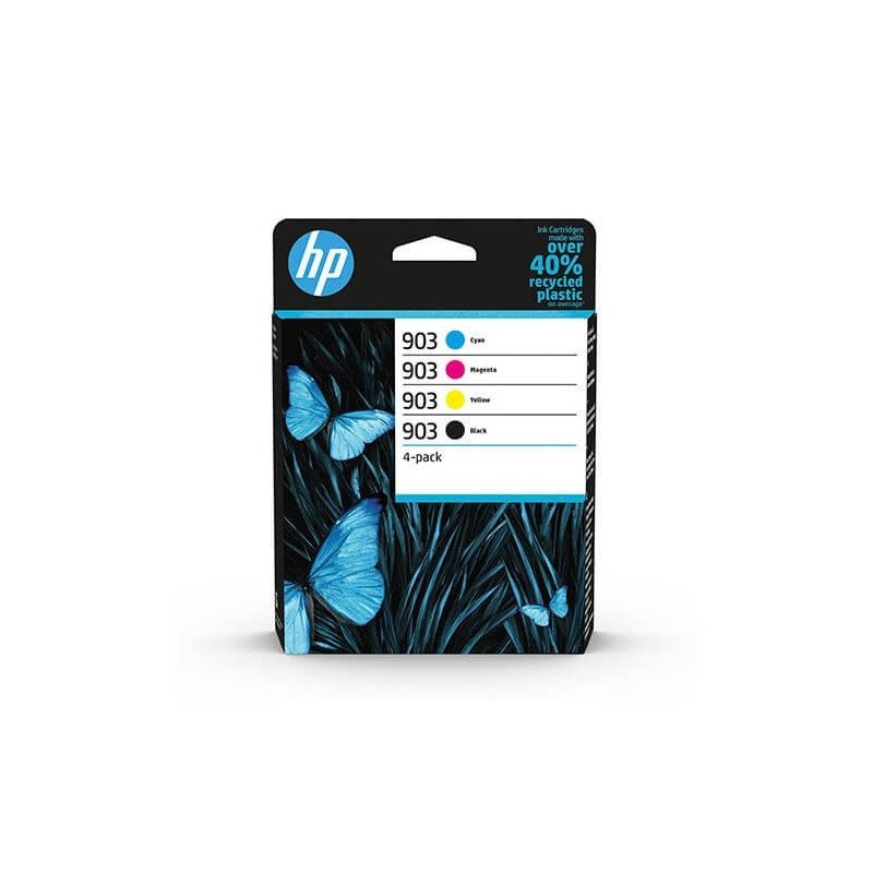 Multipack cartuchos tinta hp officejet pro 6900 - 903 negro cian magenta amarillo