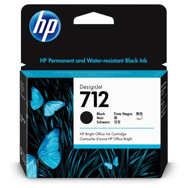 Cartucho tinta hp 712 negro xl