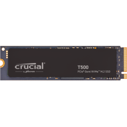 Disco duro interno solido ssd crucial t500 2tb pcie nvme 4.0 x4