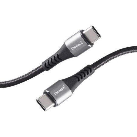 Cable usb tipo c intenso 1.5m - macho - macho - negro