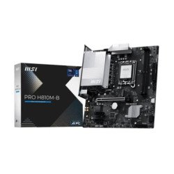 Placa base msi pro pro h810m - b lga 1851 matx - 2x ddr5 - 4x sata3