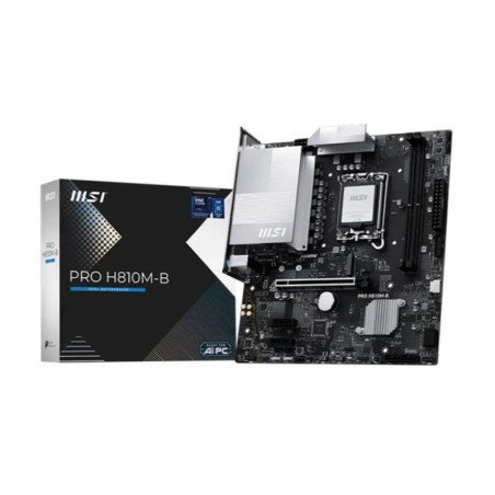 Placa base msi pro pro h810m - b lga 1851 matx - 2x ddr5 - 4x sata3
