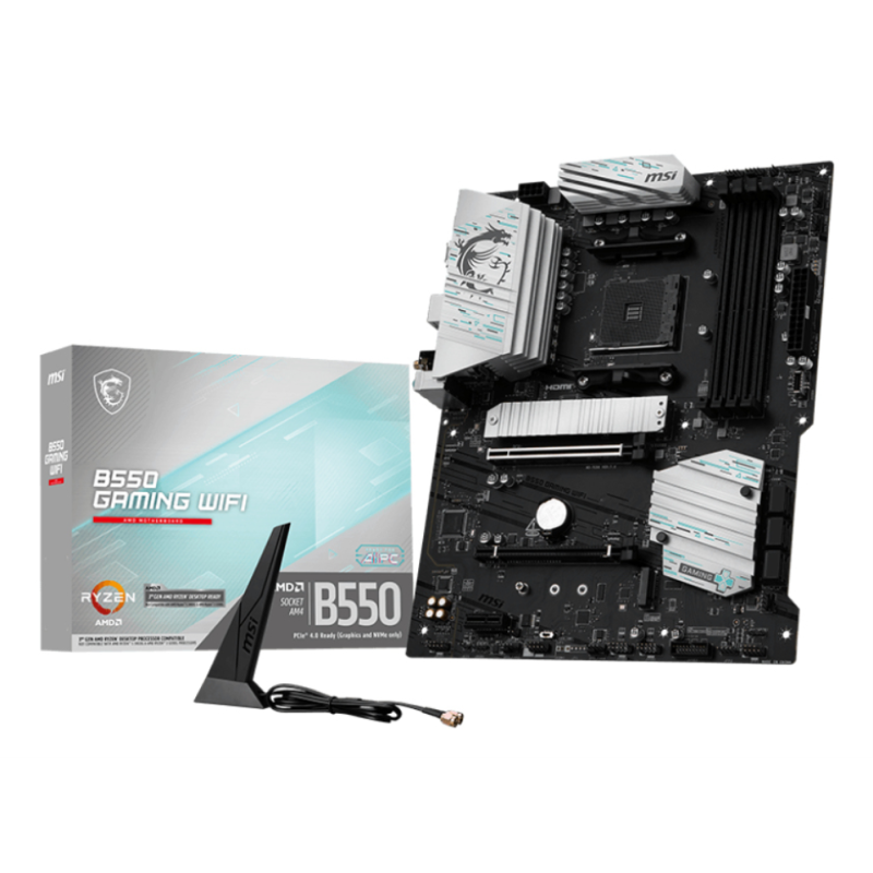Placa base msi b550 gaming wifi am4 atx 4xddr4