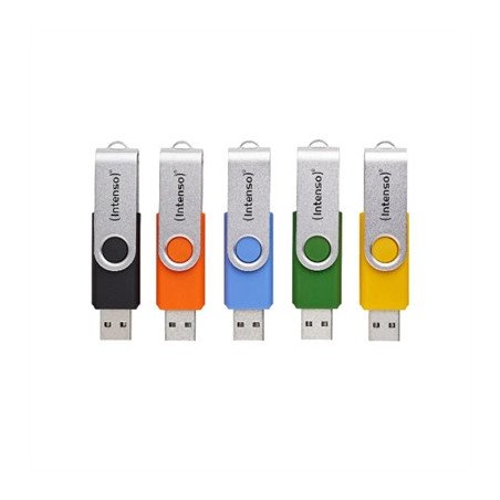 Memoria usb 3.2 intenso office line multipack 32gb 5 unidades