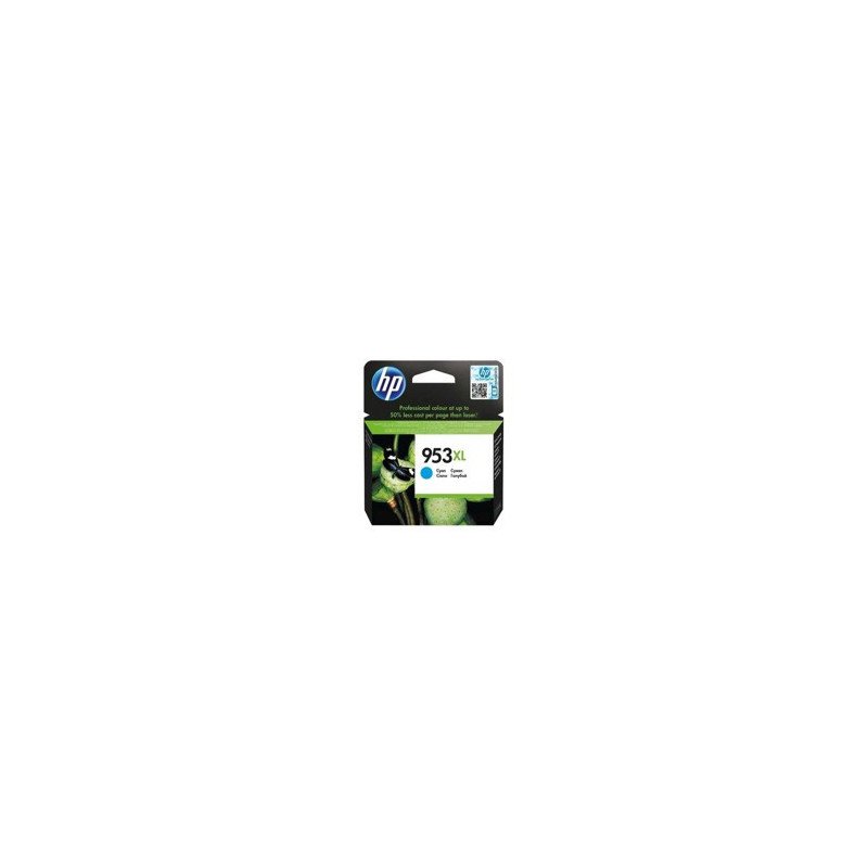 Cartucho tinta hp f6u16ae cian no953xl officejet pro 8710 - 8720 - 8730 - 8740