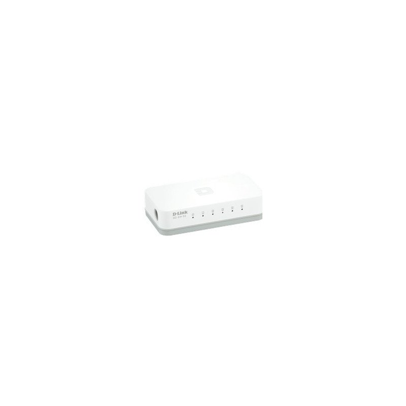 Switch 5 puertos 10 - 100 mb soho d - link