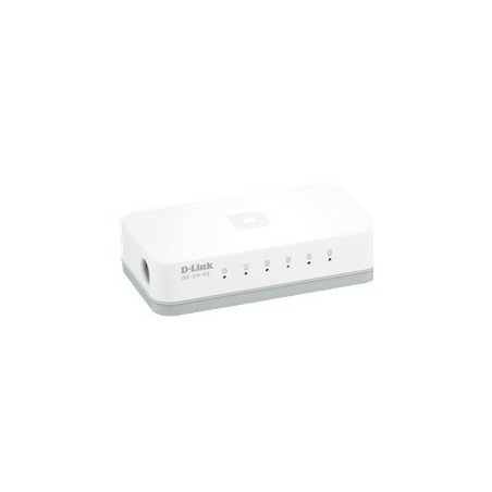 Switch 5 puertos 10 - 100 mb soho d - link