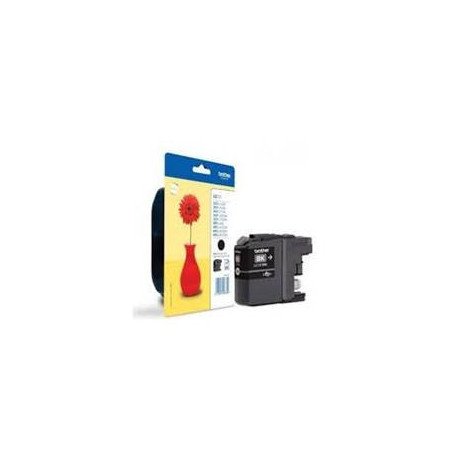 Cartucho tinta brother lc121bkbp negro 300 paginas mfc - j870dw - mfcj470dw - dcpj152w - dcpj132w - mfc - j4710dw - mfcj650dw