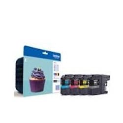 Pack cartuchos tinta brother lc123valbp negro cian magenta amarillo 600 paginas mfc - j870dw - mfcj470dw - dcpj152w - dcpj132w -