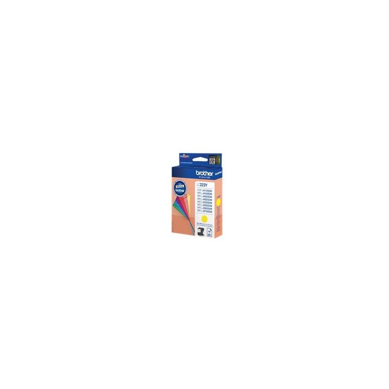 Cartucho tinta brother lc223ybp amarillo 550 paginas dcp4120dw - mfcj4420dw - mfcj4620dw - mfcj5320dw -