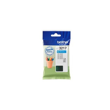 Cartucho tinta brother lc3217c cian 550 paginas mfcj5330dw - mfcj5730dw - mfcj6530dw - mfcj6930dw