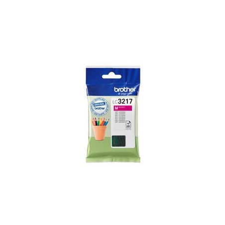 Cartucho tinta brother lc3217m magenta 550 paginas mfcj5330dw - mfcj5730dw - mfcj6530dw - mfcj6930dw