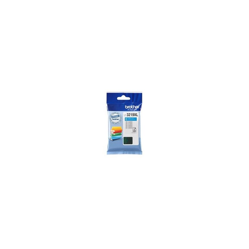 Cartucho tinta brother lc3219xlc cian 1500 paginas mfc - j5330dwmfc - j5335dwmfc - j5730dw - mfcj5930dw - mfcj6530dw - mfcj6530d