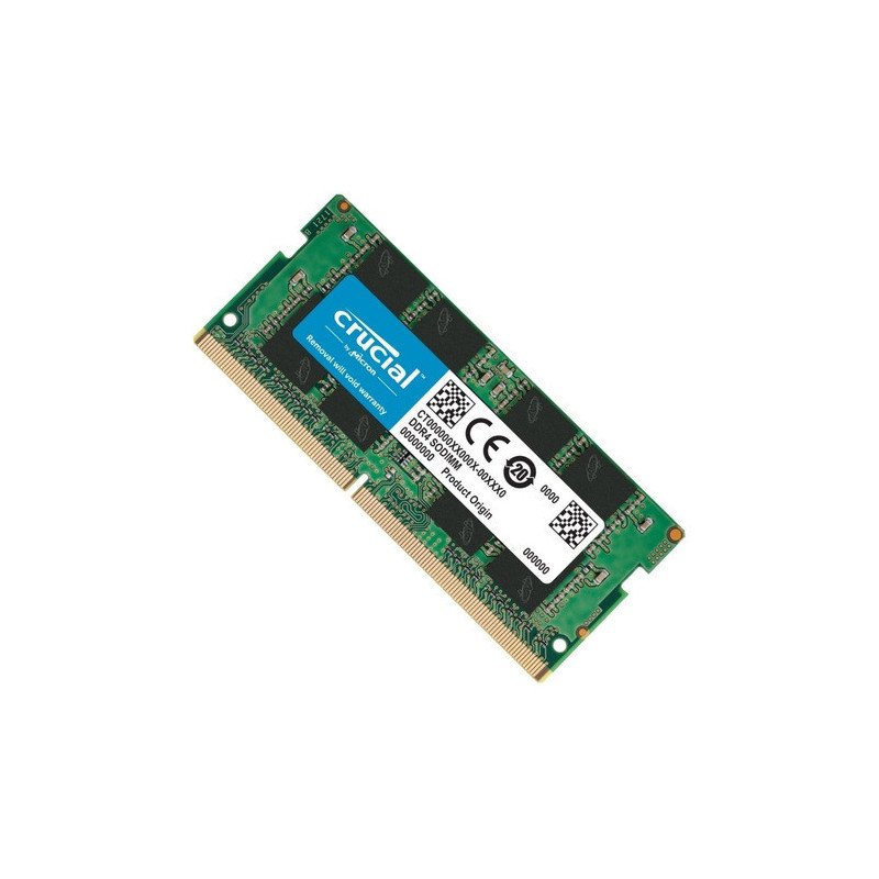 Memoria ram ddr4 16gb crucial - sodimm - 3200 mhz - pc4 25600 cl22