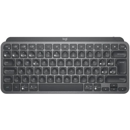 Teclado logitech mx keys mini grafito wireless inalambrico espanol bateria