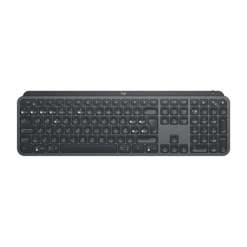 Teclado logitech mx keys wireless inalambrico espanol