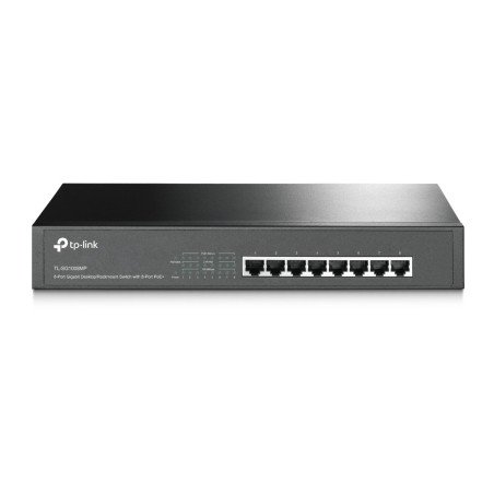 Switch 8 puertos tp - link tl - sg1008mp 10 - 100 - 1000 poe+