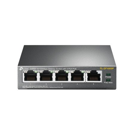 Switch 5 puertos tp - link tl - sf1005p 10 - 100 4 puertos poe