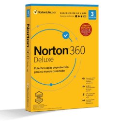 Antivirus norton deluxe 25gb espanol 1 usuario 3 dispositivos 1 ano en caja rsp mm gum