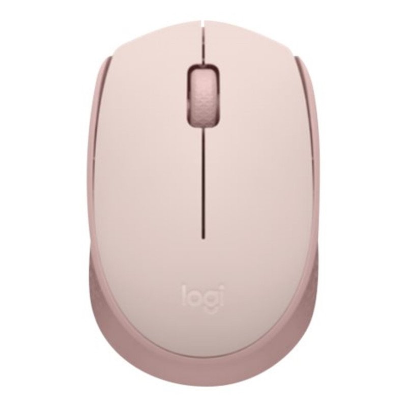 Mouse raton logitech m171 optico wireless inalambrico rosa