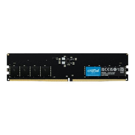 Memoria ram ddr5 16gb crucial - udimm - 5600 mhz - pc5 44800 - cl46 - 1.1v