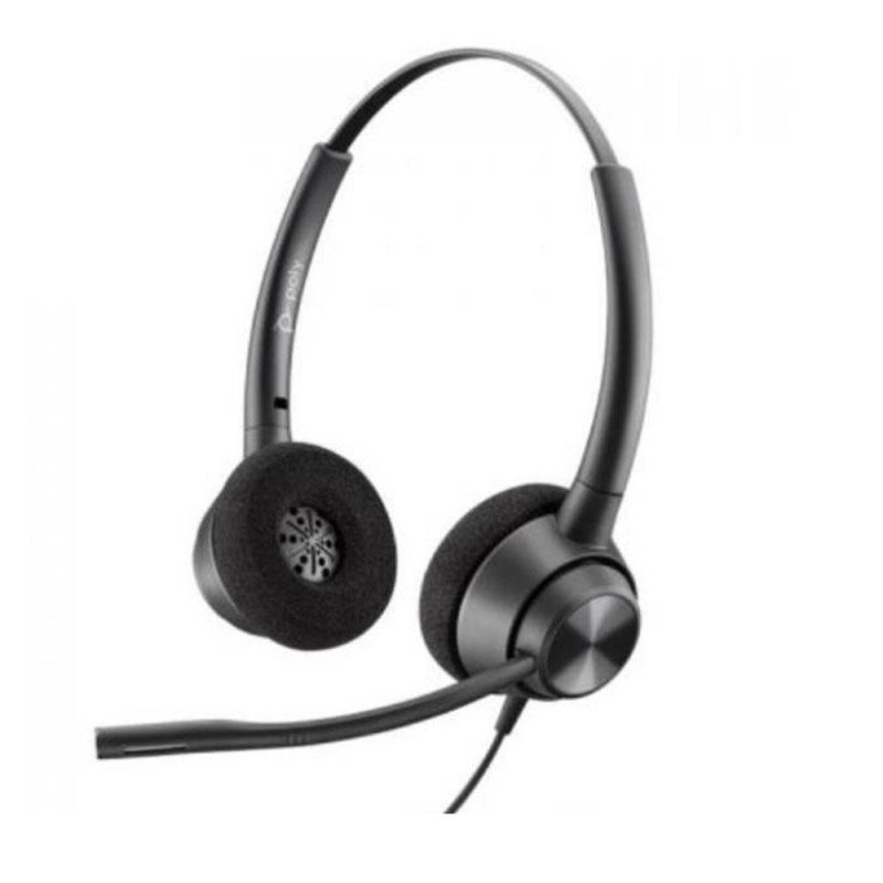 Auricular poly encorepro 320 qd - microfono - cable