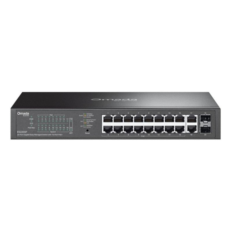 Switch omada es220gp 20 puertos